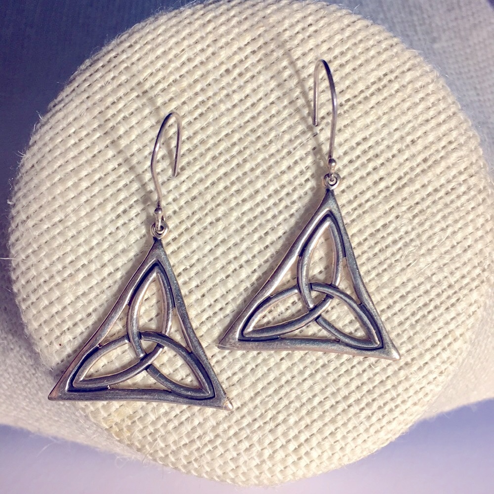 Sterling Silver Celtic Earring